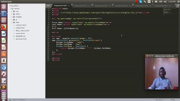 How can bind the first and last name using angular js with controller