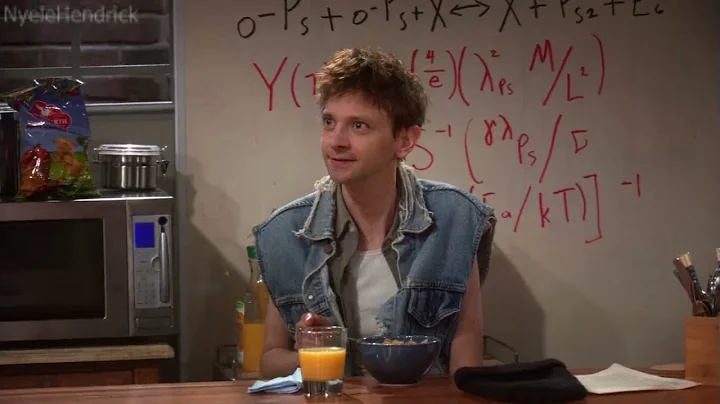 DJ Qualls em The Big Bang Theory - cena do monlogo...