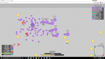 [Diep.io] Playing 8 control tests at once (Multiboxing)