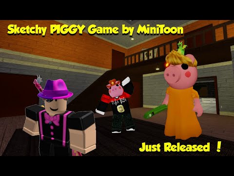 Minitoon Does Sketch The Pals New Member Minitoons Other Piggy Game Youtube