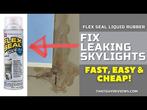 Video: Funguje Flex Seal na střešních oknech?