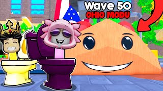 OHIO MODUNU YENİYORUZ! | Roblox Toilet Tower Defense