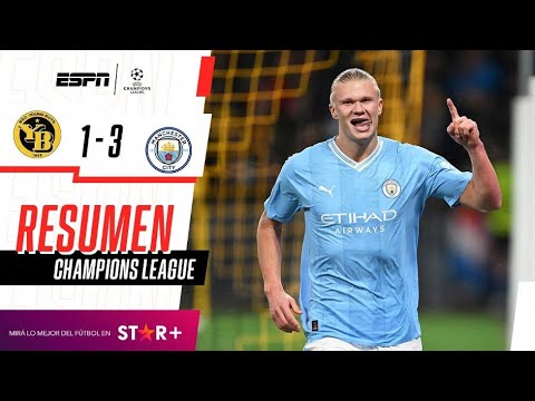 ¡DOBLETE DE HAALAND Y TRIUNFAZO DE LOS CIUDADANOS EN SUIZA! | Young Boys 1-3 Man. City | RESUMEN