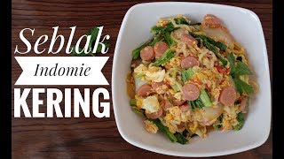 Cara bikin seblak indomie  | Seblak mie kering