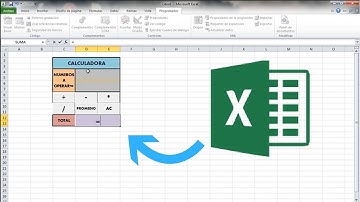 CALCULADORA BÁSICA EN EXCEL | DAVID RODRÍGUEZ