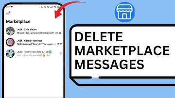 HOW TO DELETE FACEBOOK MARKETPLACE MESSAGES