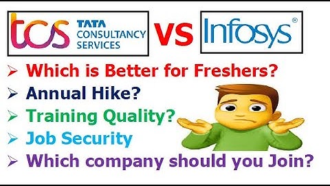 TCS vs Infosys | Which company should you join? | Annul hike? | Training Quality? | Job Security? #1