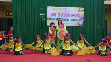 Ca múa CÂY TRÚC XINH (4B) - Ca múa nhạc thiếu nhi vui nhộn 20/11 Nhà Giáo Việt Nam