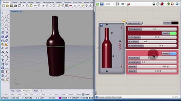 Design and 3D Print a Bottle of Wine with Rhino and Grasshopper