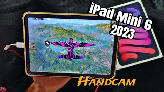 iPad mini 6 2023 BGMI Test | IPAD MINI 6 BGMI HANDCAM GAMEPLAY | Gyro Test | should you buy?🧐