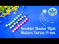 Konektor Masker Hijab Mutiara Durian 14 mm