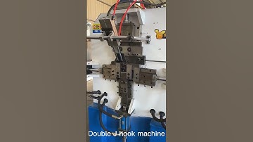 Automatic Double J Hook Making & Welding Machine#doubleJhook#hook#machine#welding#Jhook#welder
