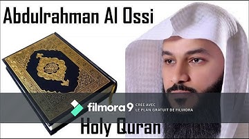 سوره الفاتحه بصوت القارئ الشيخ عبدالرحمن العوسي