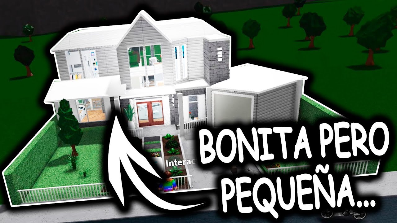 Casa Muy Bonita Pero Algo Pequena Por Dentro Bloxburg - la mejor casa que he visto bloxburg roblox youtube