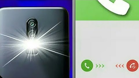 How to samsun galaxy j2 mobil call message flash light notification on.