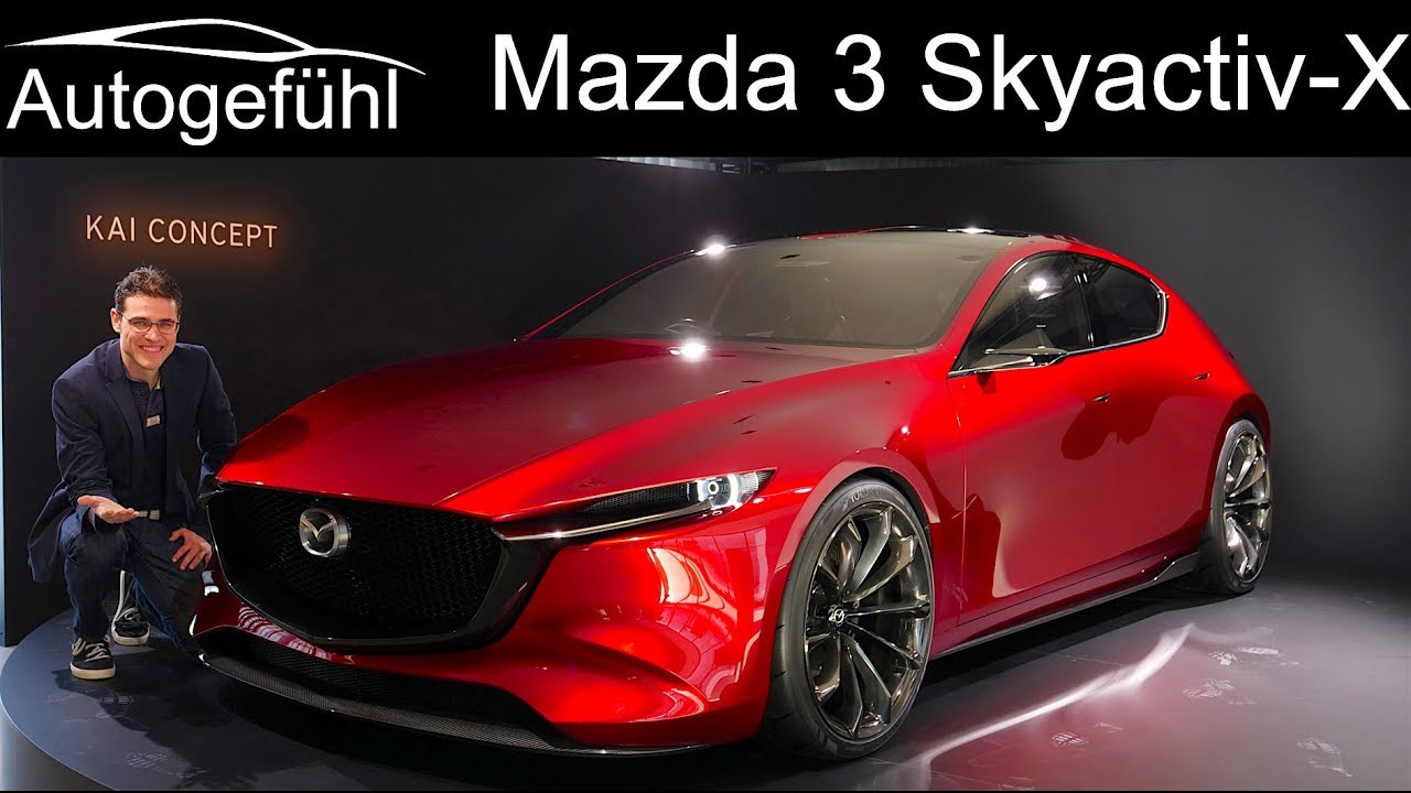 2019 All New Mazda 3 Preview With Skyactiv X Diesel Petrol Engine Mazda3 Comparison Autogefuhl