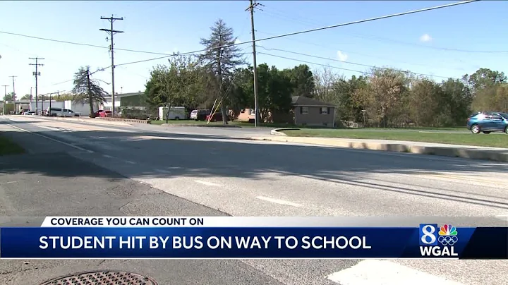 Gettysburg Area High School student hit by school bus