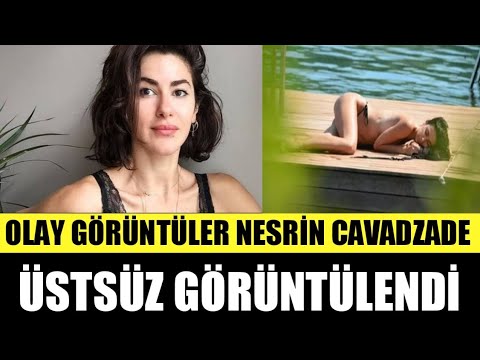 NESRİN CAVADZADE BODRUM'DA ÜSTSÜZ GÜNEŞLENDİ