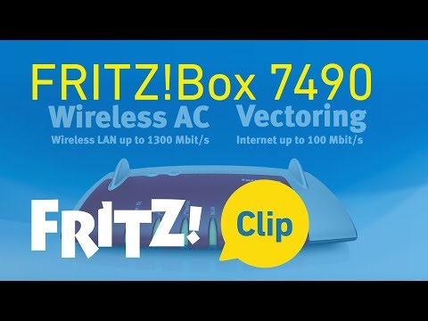 FRITZ! Clip – FRITZ!Box 7490 - modello di punta per Internet, telefonia e multimedia