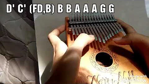 THE COCONUT SONG (KALIMBA TABS)