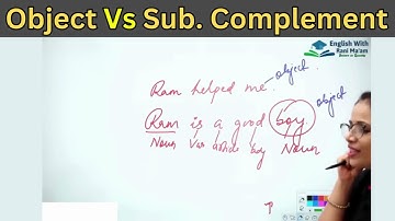 Object Vs Sub. Complement | Basic English Grammar in Hindi | UC LIVE