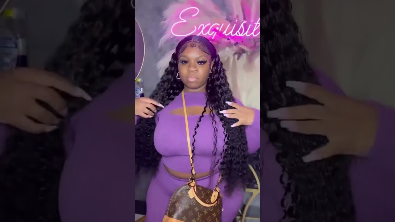 300% High Density Loose Deep Wave 40Inch 13x6 13x4 HD Lace Frontal