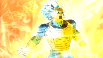 Dragonball Xenoverse 2: Vegeta (SSGSS Evolved) & Goku (UI) Vs Toppo (GOD) & Jiren (FP) (Japanese)