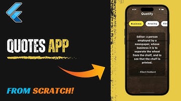 🚀📱 Epic Quotes App | Flutter Tutorial for Beginners 2024