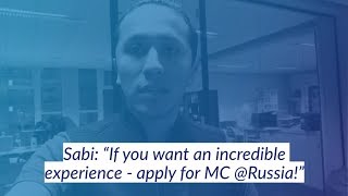 Sabi's passionate MC experience // MC 18|19 AIESEC in Russia