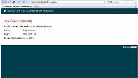 018.- Curso de CakePHP.Vistas: Crear interfaces de usuario