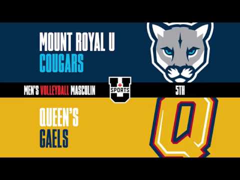 RECAP 2019 U SPORTS Men's volleyball Championship 5th-place match: Queen's vs Mount Royal