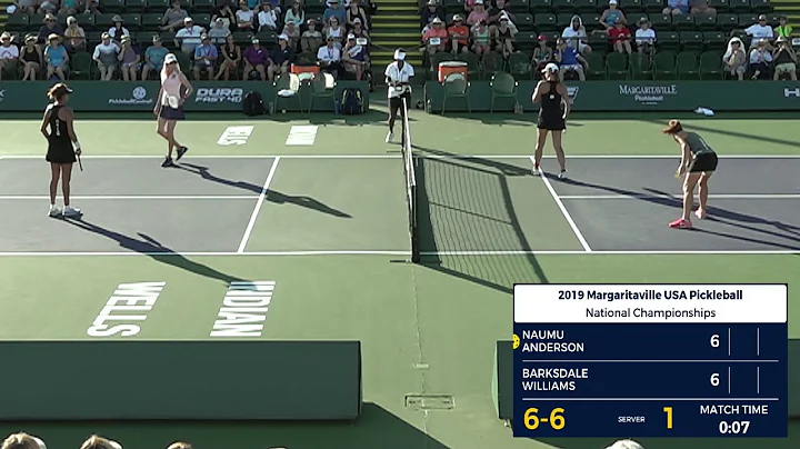 Women's Doubles Senior Pro 50+ Lisa Naumu Kris And...