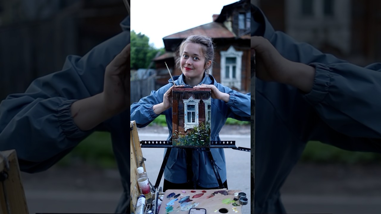 Картина с особенной  истрией ♥️