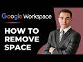 How to Remove Google Workspace
