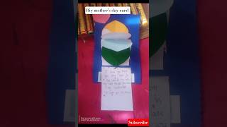 diy mother's day card😱😨#shortsfeed #viralshorts #fyp #shorts
