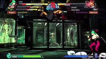 MvC3: DJHUOSHEN vs Netplay (2/22)