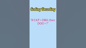Coding Decoding || Reasoning ||