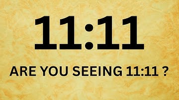 🕊️11:11 ARE YOU SEEING 11:11 ? 11 Reasons Why You Keep : Seeing 11:11 Open this now!!