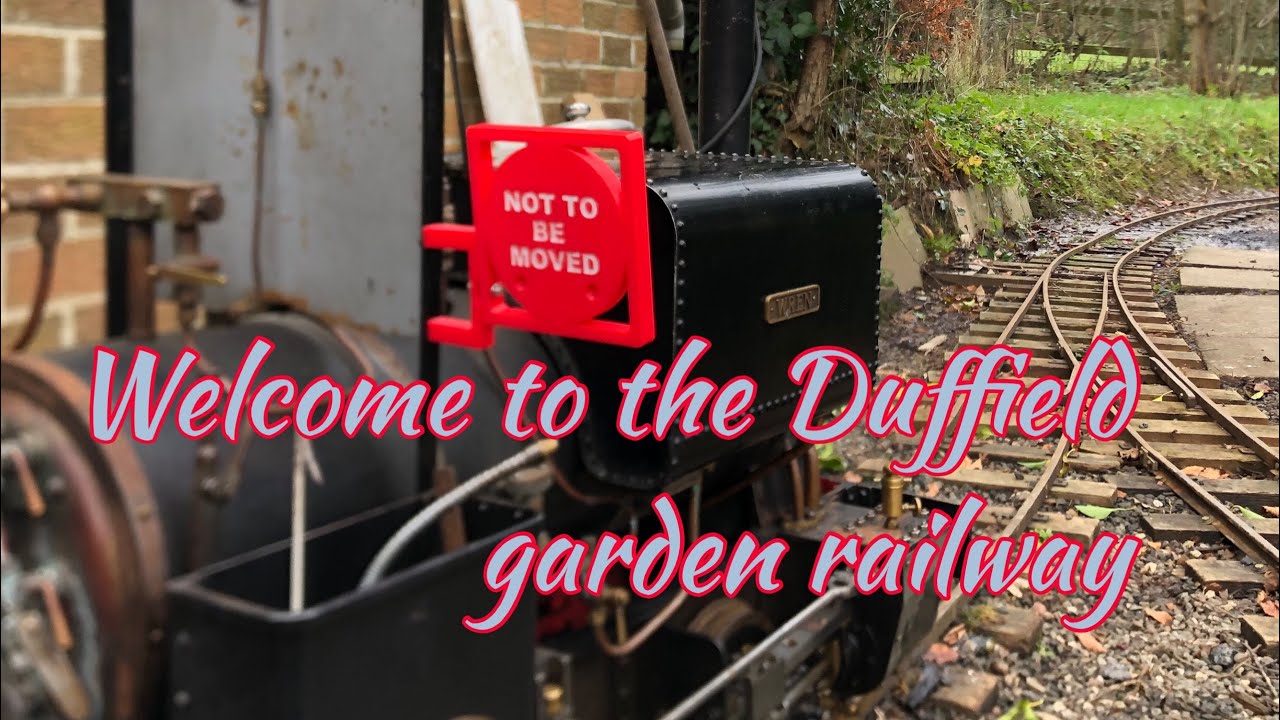to the Duffield garden railway YouTube