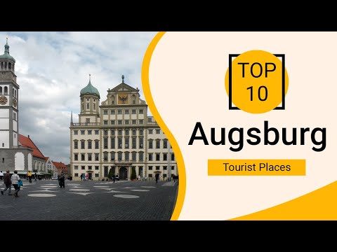 Video: 10 Hoog gewaardeerde toeristische attracties in Augsburg