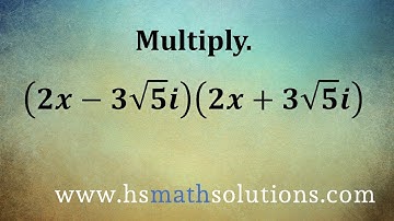 Multiplying Expressions with Complex Numbers (Example)