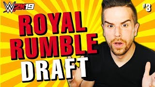 WWE 2K19 ROYAL RUMBLE DRAFT!! (INSANE ENDING w/ BDE!)