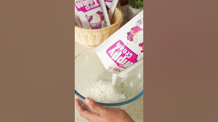 Ketika orang bilang bikin Whipped Cream itu gak bisa kokoh