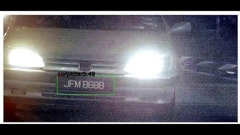 CAR PLATE RECOGNITION FOR NIGHT APPLICATION USING DEEP LEARNING APPROACH | #finalyearprojects  2020