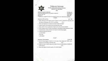 BCA 2nd Semster Microprocessor  Board Exam paper.#Stay connected to us.#More Qpaper Updated soon.