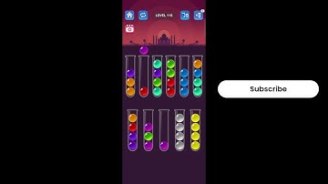 Ball Sort Puzzle Level 115 | Ball Sort Puzzle Color Game Level 115