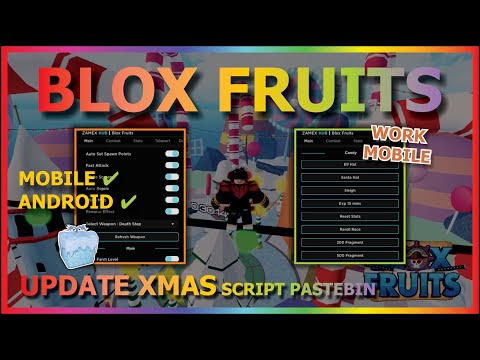 Blox Fruits Christmas Event 2022 Script!! AutoFarm Candy! Latest Version!!  - BiliBili