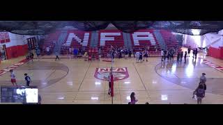 Norwich Free Academy vs Norwich Tech Boys' Varsity Volleyball CVL Quarterfinals