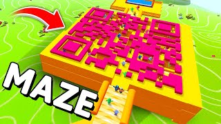 Crazy QR Maze Level!! 😎 - Fall Guys WTF Moments #66 (Season 4)