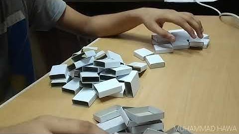 Architectural Model Making Part 3 | Making FORMS & SPACES from Matchboxes